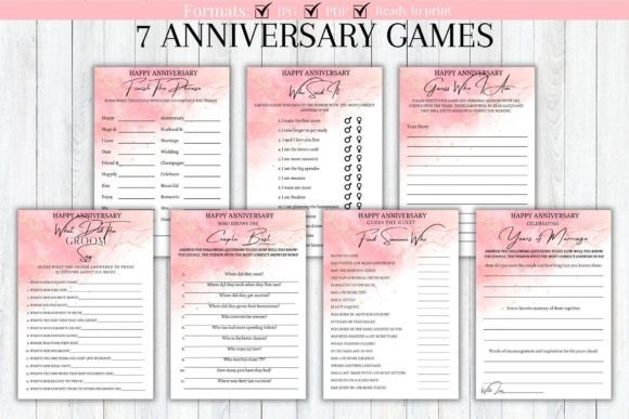 Download Anniversary Party Games Bundle - Party games bundle Collection