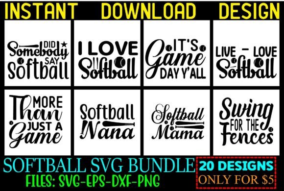 Download Softball Svg Bundle - Softball svg bundle Collection
