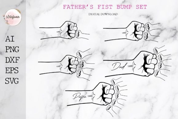 Download Personalized Father Fist Bump Set - Fist bump set Collection