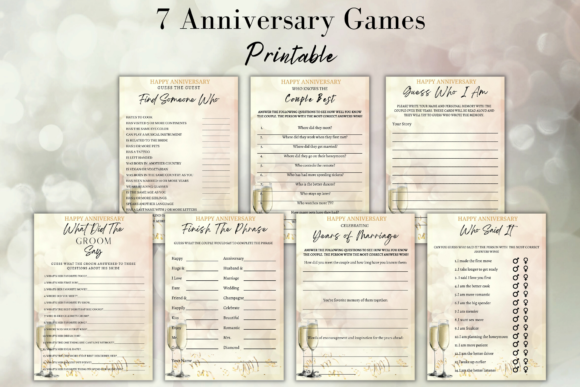 Download Anniversary Party Games Bundle - Party games bundle Collection