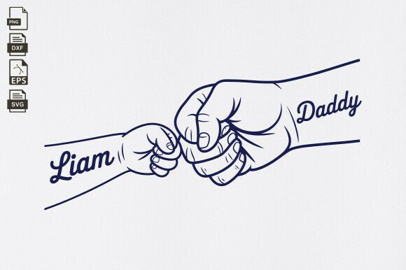Download Father's Day Fist Bump Set, Dad Fist Bum - Fist bump set Collection